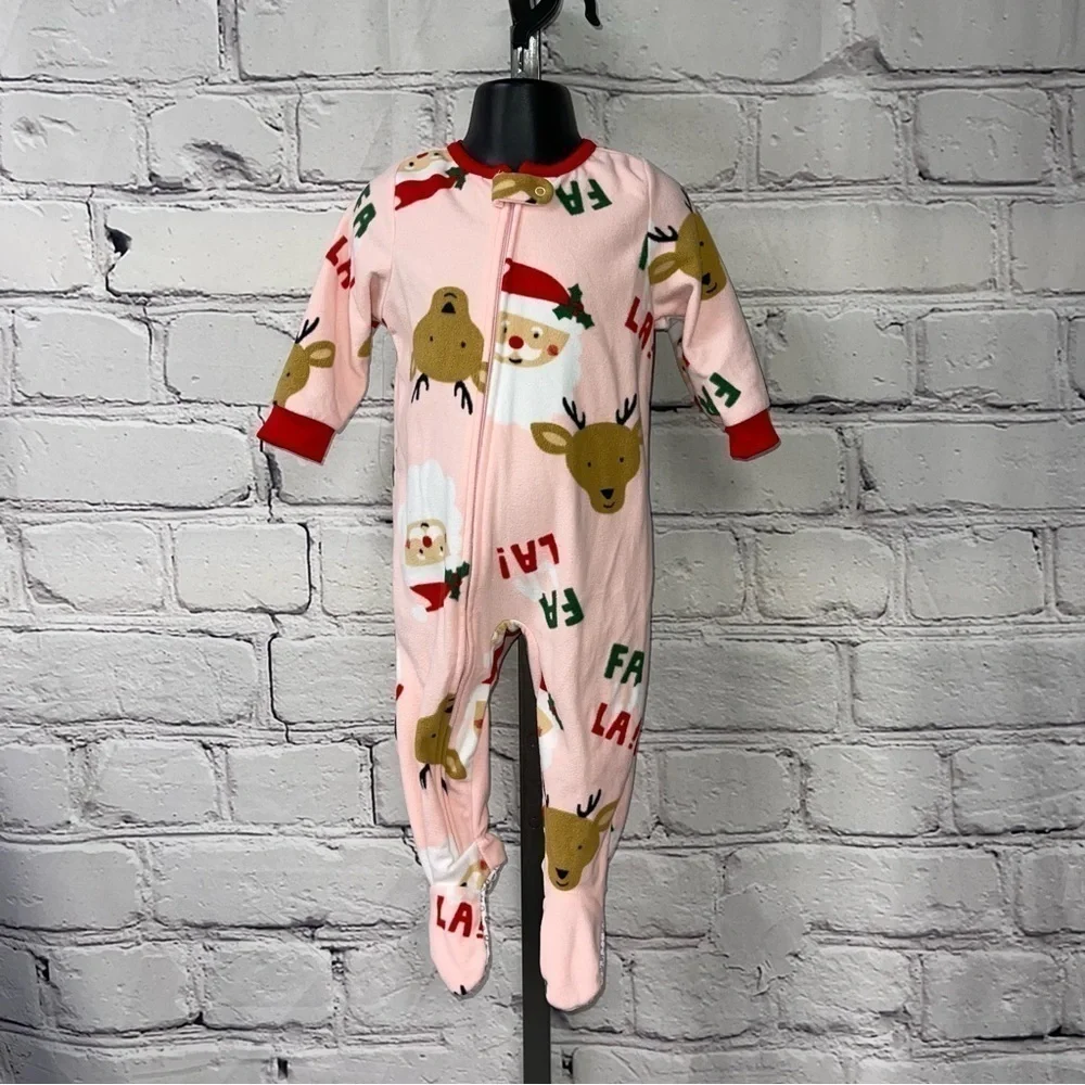 Carter’s fleece sleeper 12m